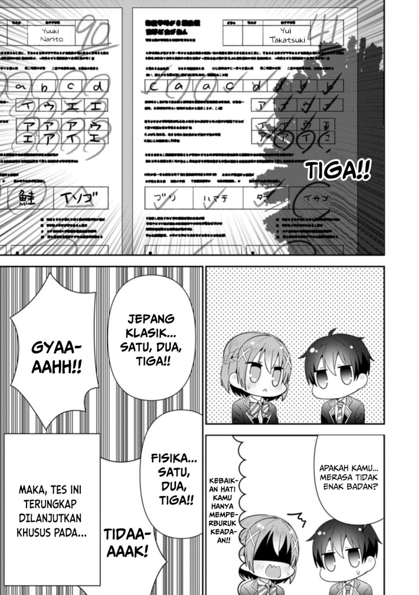 The Cute Girl Sitting Next to Me Is Trying to Make Me Fall in Love With Her as a Way to Ridicule Me, but the Tables Were Turned on Her Before She Knew It Chapter 16 Gambar 24