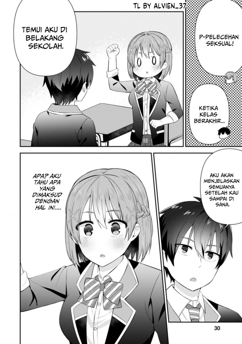 The Cute Girl Sitting Next to Me Is Trying to Make Me Fall in Love With Her as a Way to Ridicule Me, but the Tables Were Turned on Her Before She Knew It Chapter 16 Gambar 29