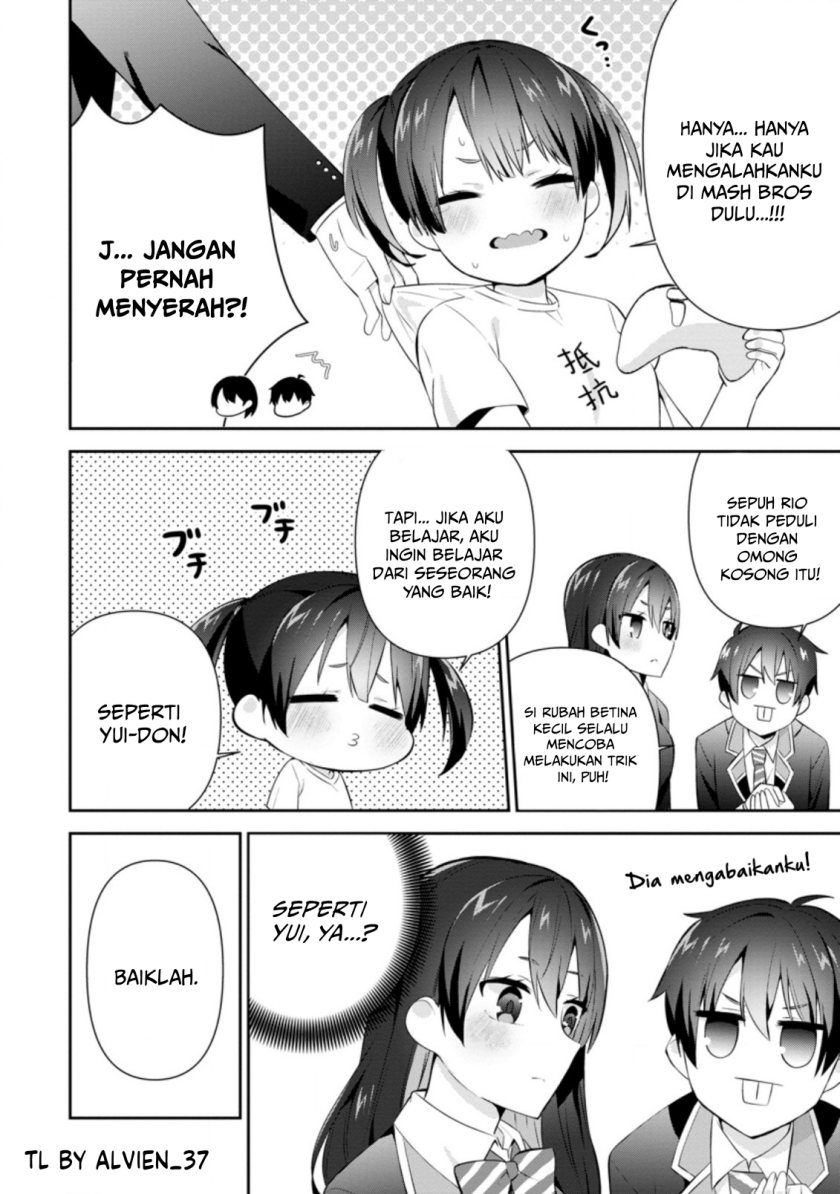 The Cute Girl Sitting Next to Me Is Trying to Make Me Fall in Love With Her as a Way to Ridicule Me, but the Tables Were Turned on Her Before She Knew It Chapter 16 Gambar 7