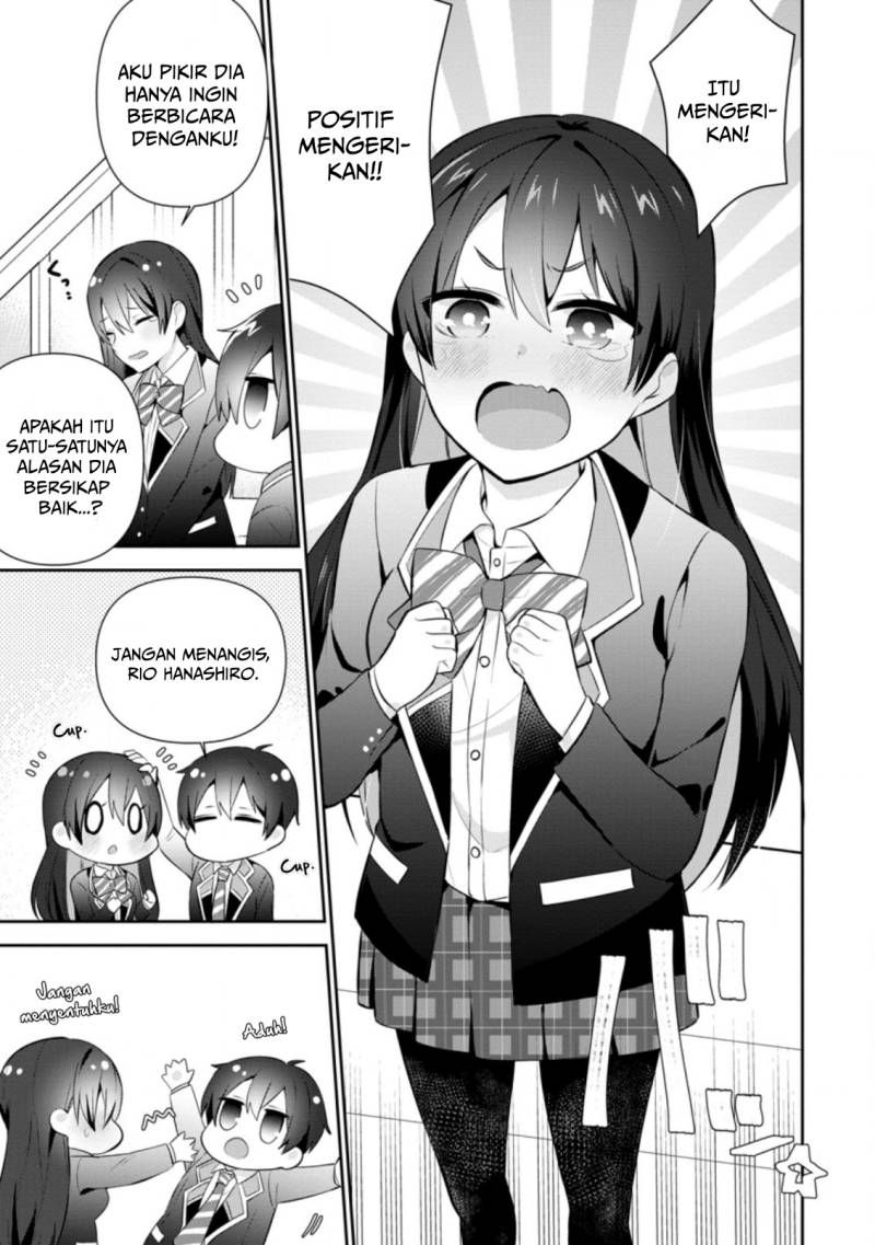 The Cute Girl Sitting Next to Me Is Trying to Make Me Fall in Love With Her as a Way to Ridicule Me, but the Tables Were Turned on Her Before She Knew It Chapter 15 Gambar 17