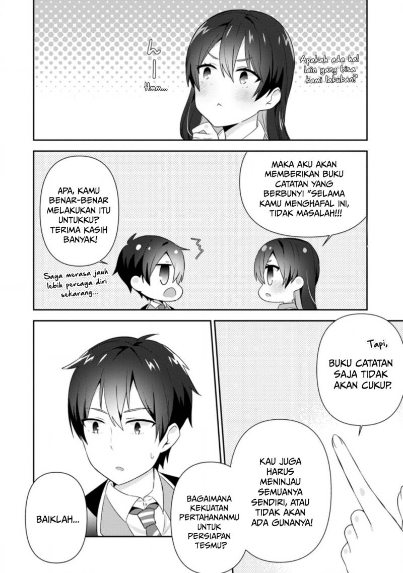 The Cute Girl Sitting Next to Me Is Trying to Make Me Fall in Love With Her as a Way to Ridicule Me, but the Tables Were Turned on Her Before She Knew It Chapter 15 Gambar 22