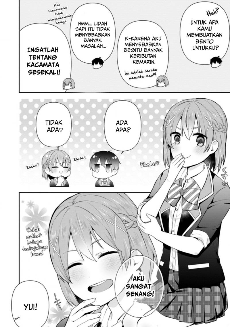 The Cute Girl Sitting Next to Me Is Trying to Make Me Fall in Love With Her as a Way to Ridicule Me, but the Tables Were Turned on Her Before She Knew It Chapter 15 Gambar 6