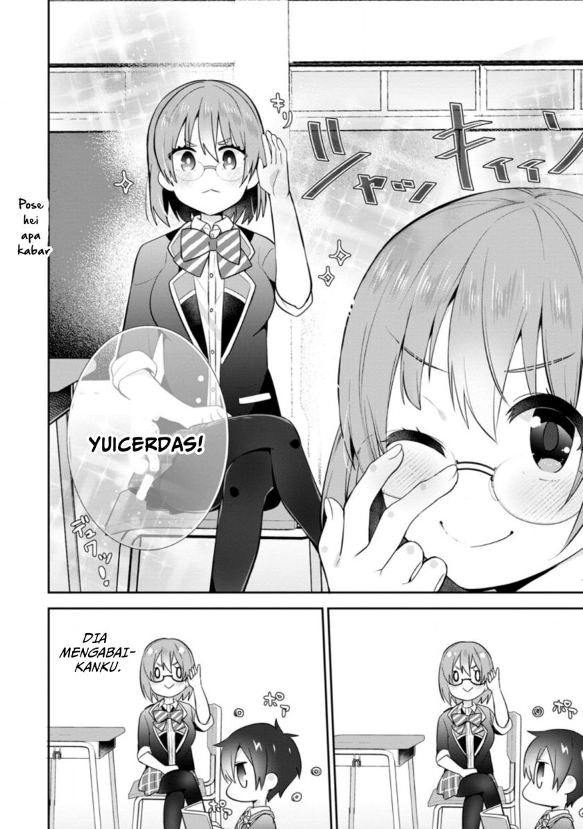 The Cute Girl Sitting Next to Me Is Trying to Make Me Fall in Love With Her as a Way to Ridicule Me, but the Tables Were Turned on Her Before She Knew It Chapter 14 Gambar 18