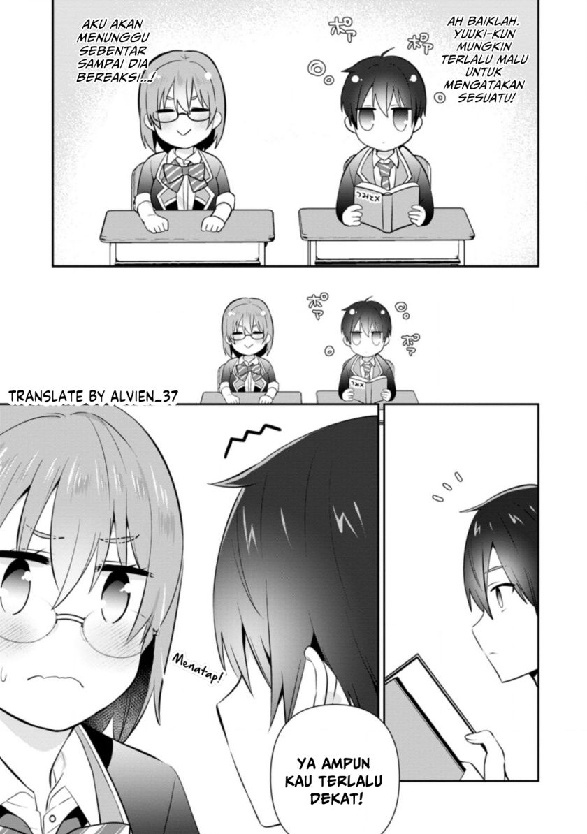 The Cute Girl Sitting Next to Me Is Trying to Make Me Fall in Love With Her as a Way to Ridicule Me, but the Tables Were Turned on Her Before She Knew It Chapter 14 Gambar 19
