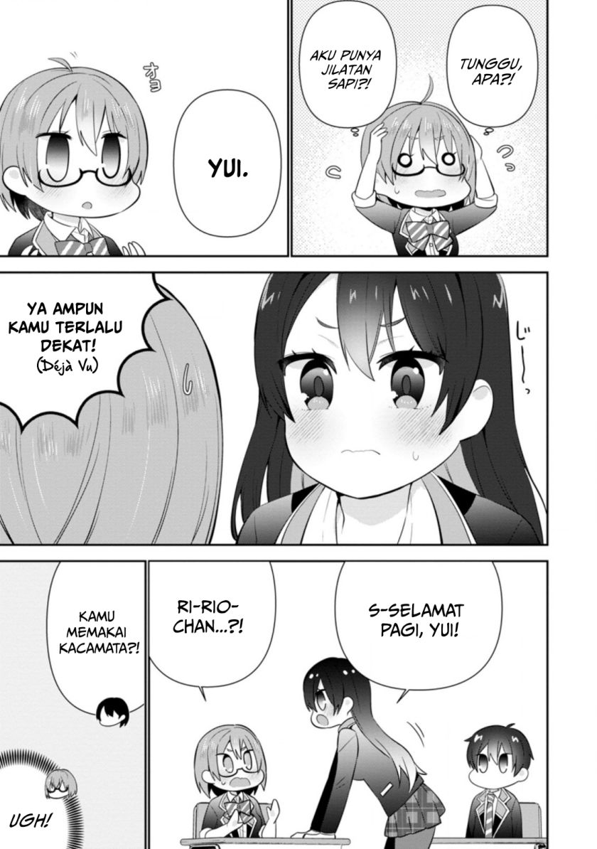 The Cute Girl Sitting Next to Me Is Trying to Make Me Fall in Love With Her as a Way to Ridicule Me, but the Tables Were Turned on Her Before She Knew It Chapter 14 Gambar 21