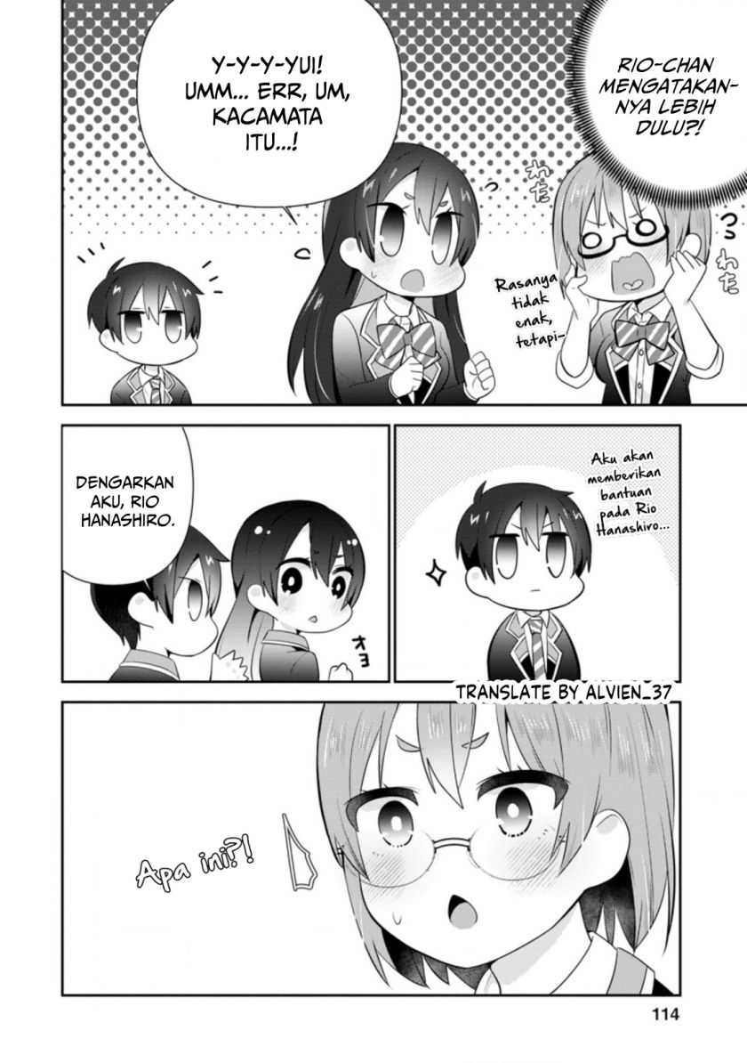 The Cute Girl Sitting Next to Me Is Trying to Make Me Fall in Love With Her as a Way to Ridicule Me, but the Tables Were Turned on Her Before She Knew It Chapter 14 Gambar 22
