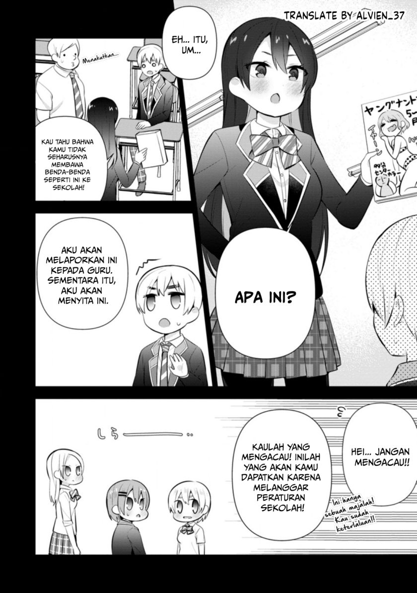 The Cute Girl Sitting Next to Me Is Trying to Make Me Fall in Love With Her as a Way to Ridicule Me, but the Tables Were Turned on Her Before She Knew It Chapter 14 Gambar 4