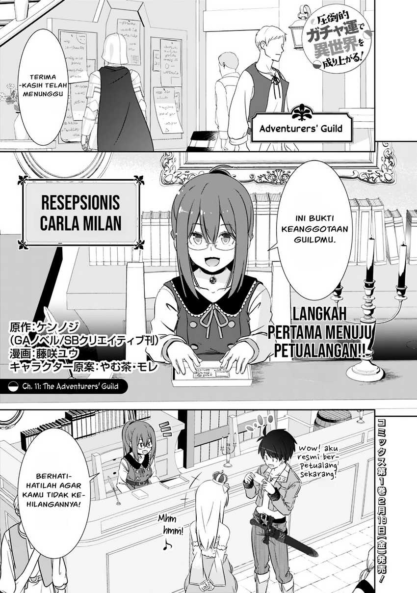 Baca Manga Attouteki Gacha Un De Isekai O Nariagaru! Chapter 11 Gambar 2