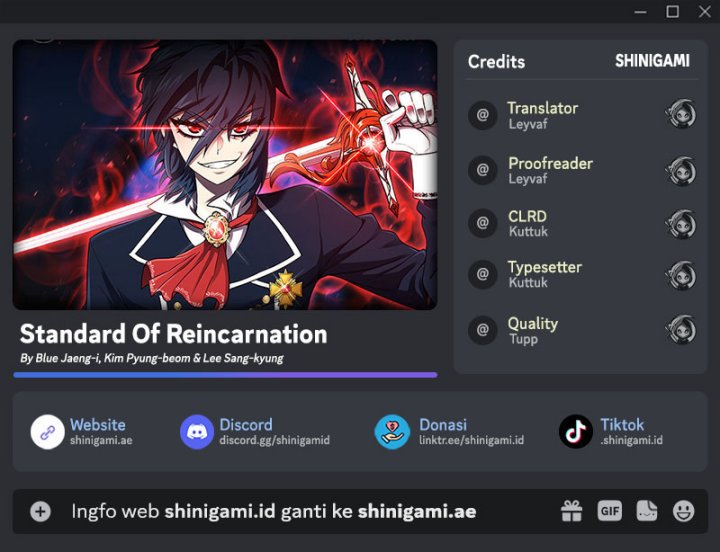 Baca Komik Standard of Reincarnation Chapter 73 Gambar 1