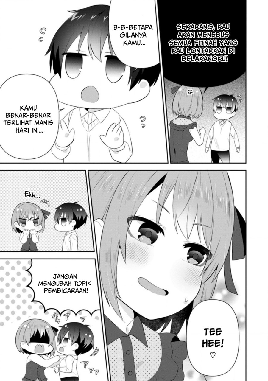 The Cute Girl Sitting Next to Me Is Trying to Make Me Fall in Love With Her as a Way to Ridicule Me, but the Tables Were Turned on Her Before She Knew It Chapter 18 Gambar 12