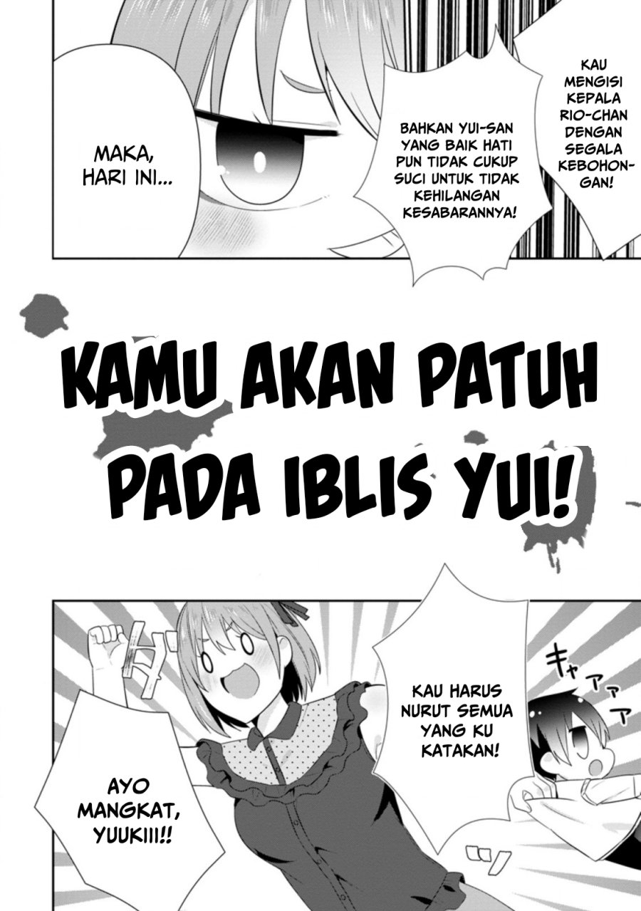 The Cute Girl Sitting Next to Me Is Trying to Make Me Fall in Love With Her as a Way to Ridicule Me, but the Tables Were Turned on Her Before She Knew It Chapter 18 Gambar 13