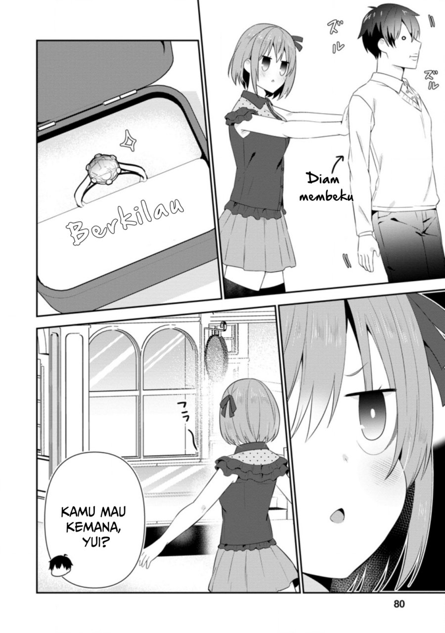 The Cute Girl Sitting Next to Me Is Trying to Make Me Fall in Love With Her as a Way to Ridicule Me, but the Tables Were Turned on Her Before She Knew It Chapter 18 Gambar 23