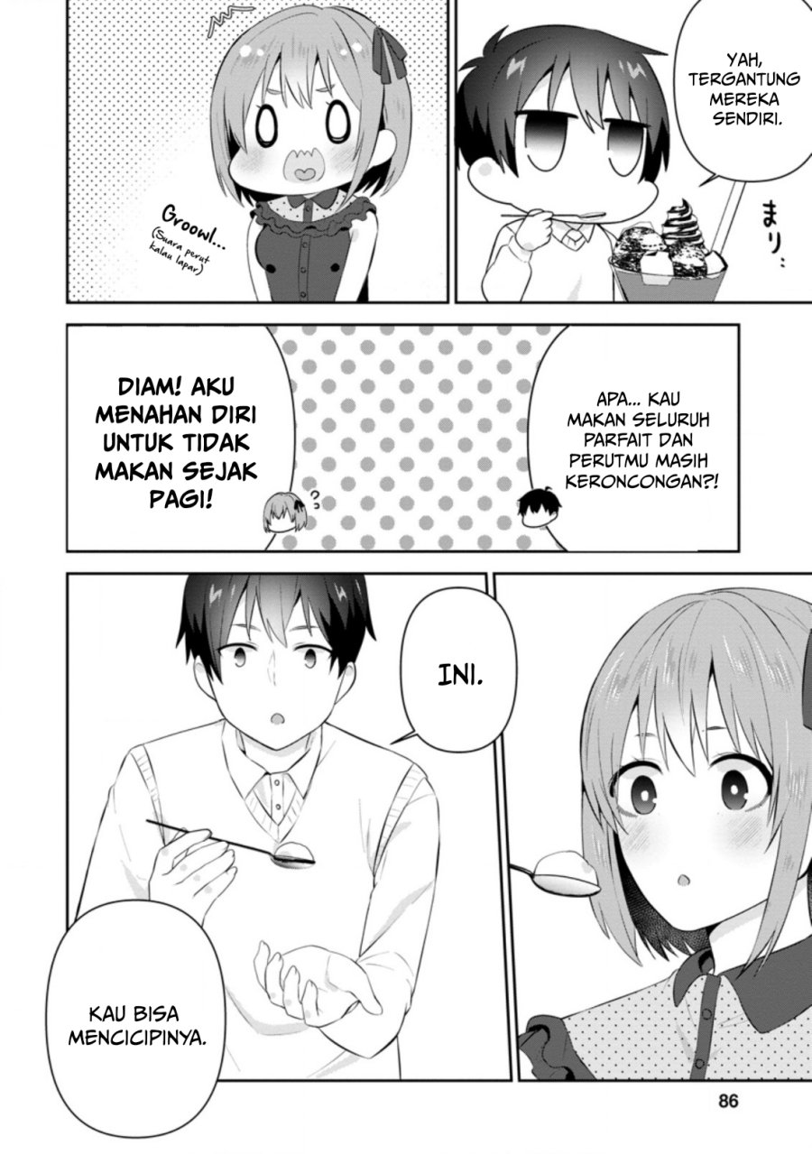 The Cute Girl Sitting Next to Me Is Trying to Make Me Fall in Love With Her as a Way to Ridicule Me, but the Tables Were Turned on Her Before She Knew It Chapter 18 Gambar 29