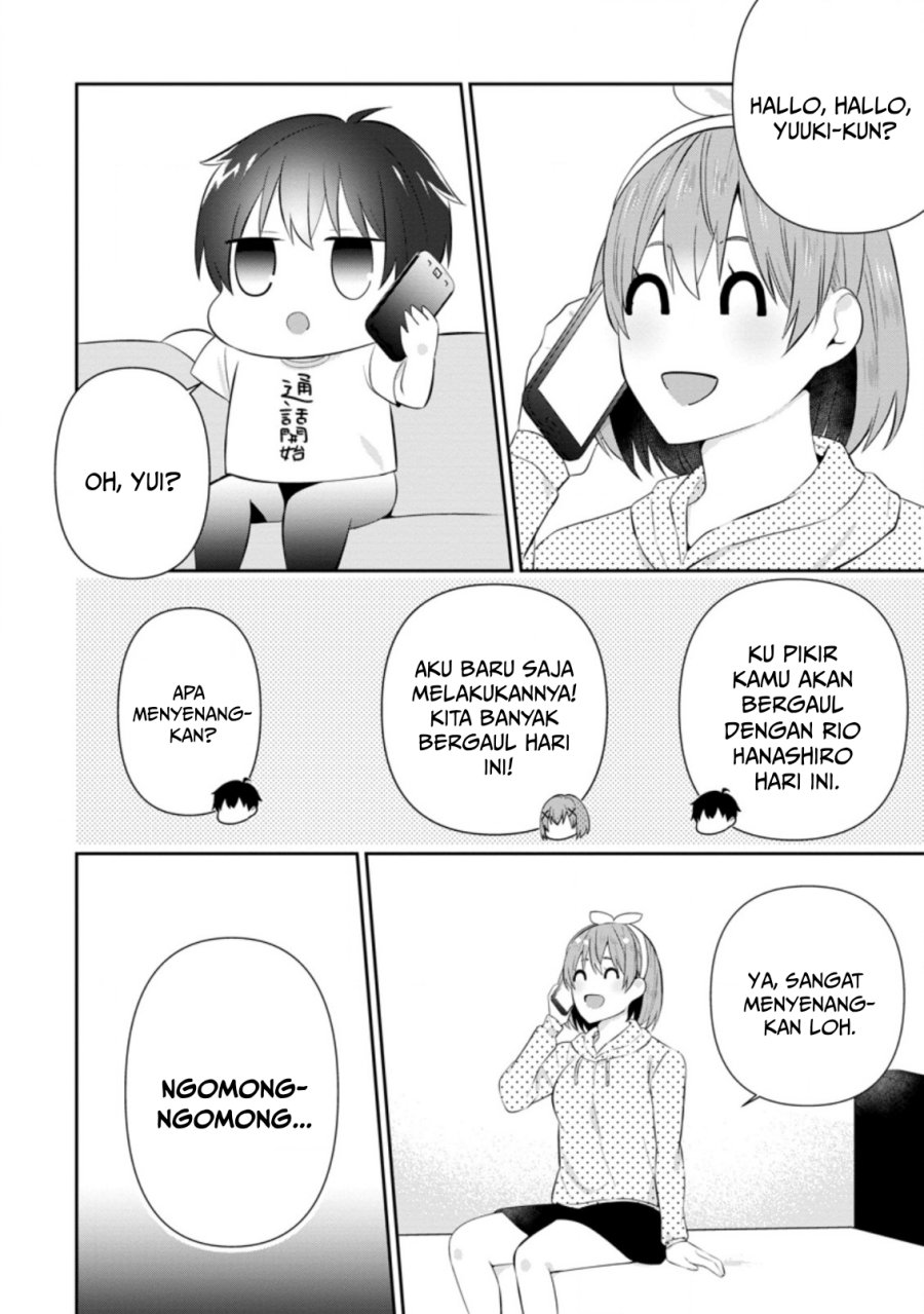The Cute Girl Sitting Next to Me Is Trying to Make Me Fall in Love With Her as a Way to Ridicule Me, but the Tables Were Turned on Her Before She Knew It Chapter 18 Gambar 3