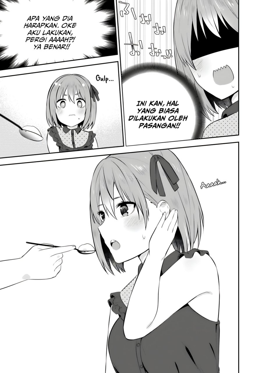 The Cute Girl Sitting Next to Me Is Trying to Make Me Fall in Love With Her as a Way to Ridicule Me, but the Tables Were Turned on Her Before She Knew It Chapter 18 Gambar 30