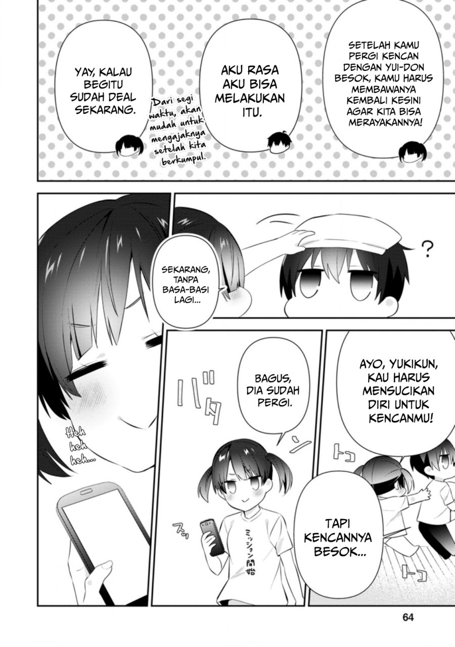 The Cute Girl Sitting Next to Me Is Trying to Make Me Fall in Love With Her as a Way to Ridicule Me, but the Tables Were Turned on Her Before She Knew It Chapter 18 Gambar 7