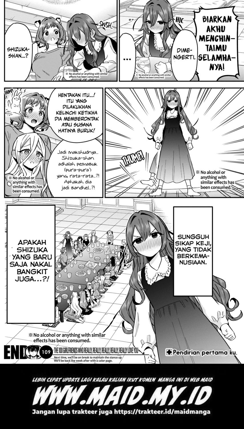 Kimi no Koto ga Dai Dai Dai Dai Daisuki na 100-ri no Kanojo Chapter 110 Gambar 43