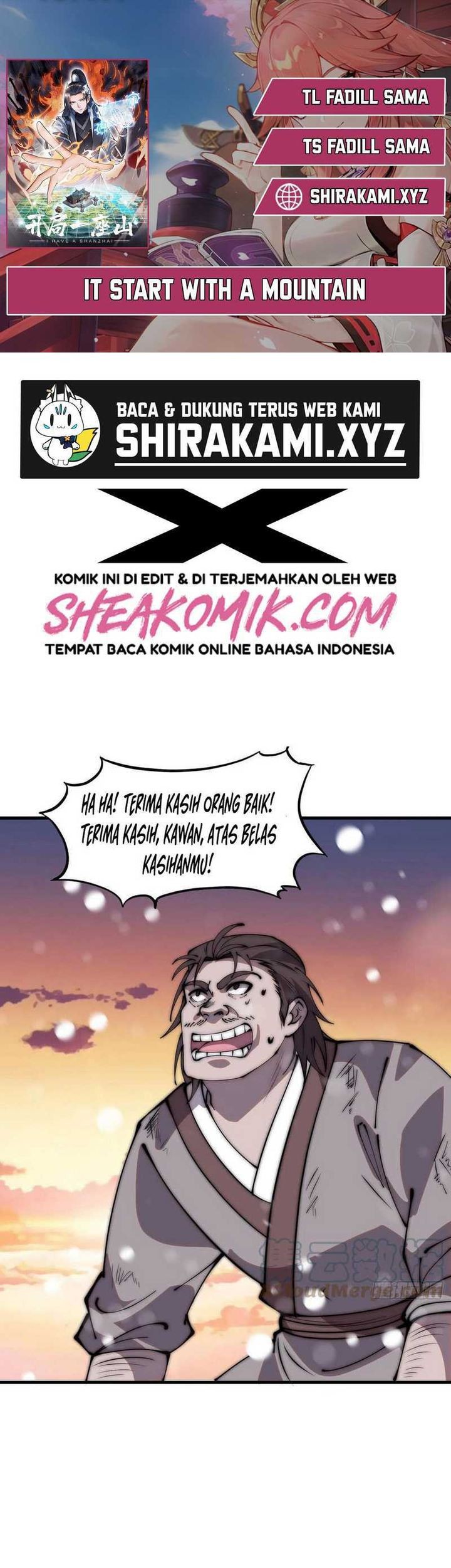Komik It Starts With A Mountain Chapter 443 gambar nomor 1