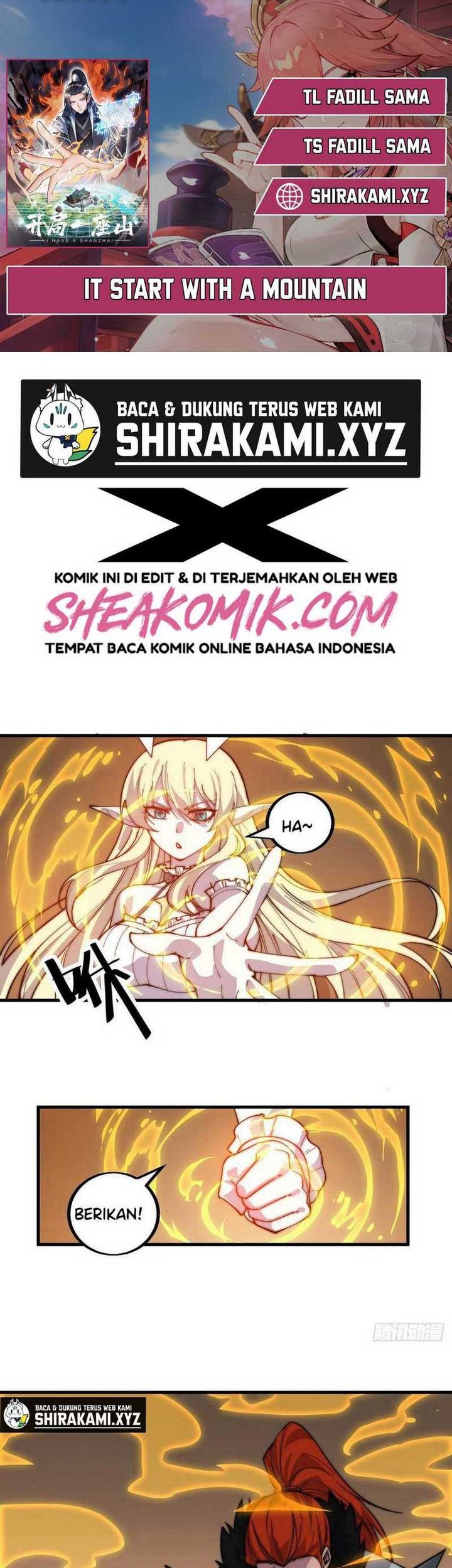 Baca Komik It Starts With A Mountain Chapter 438 Gambar 1