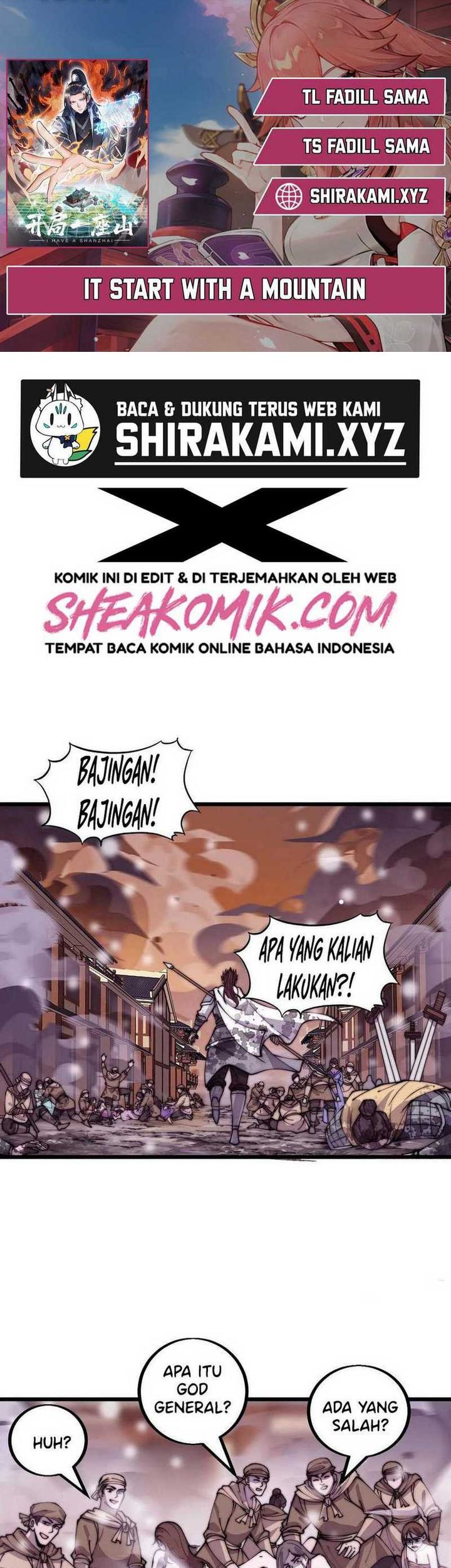 Komik It Starts With A Mountain Chapter 434 gambar nomor 1