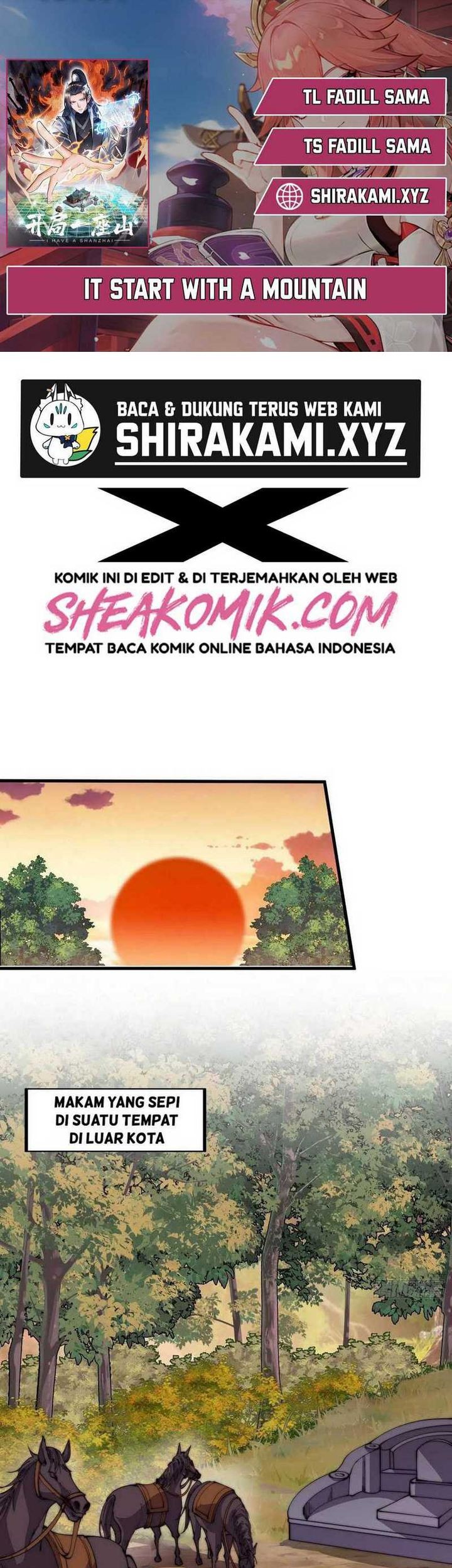 Komik It Starts With A Mountain Chapter 425 gambar nomor 1
