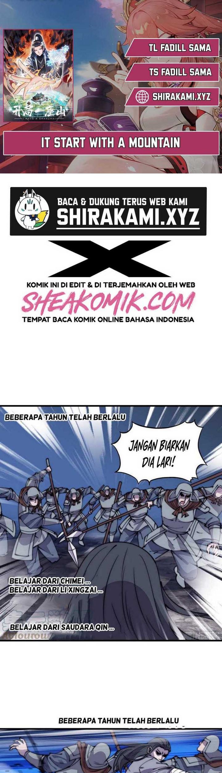 Baca Komik It Starts With A Mountain Chapter 421 Gambar 1