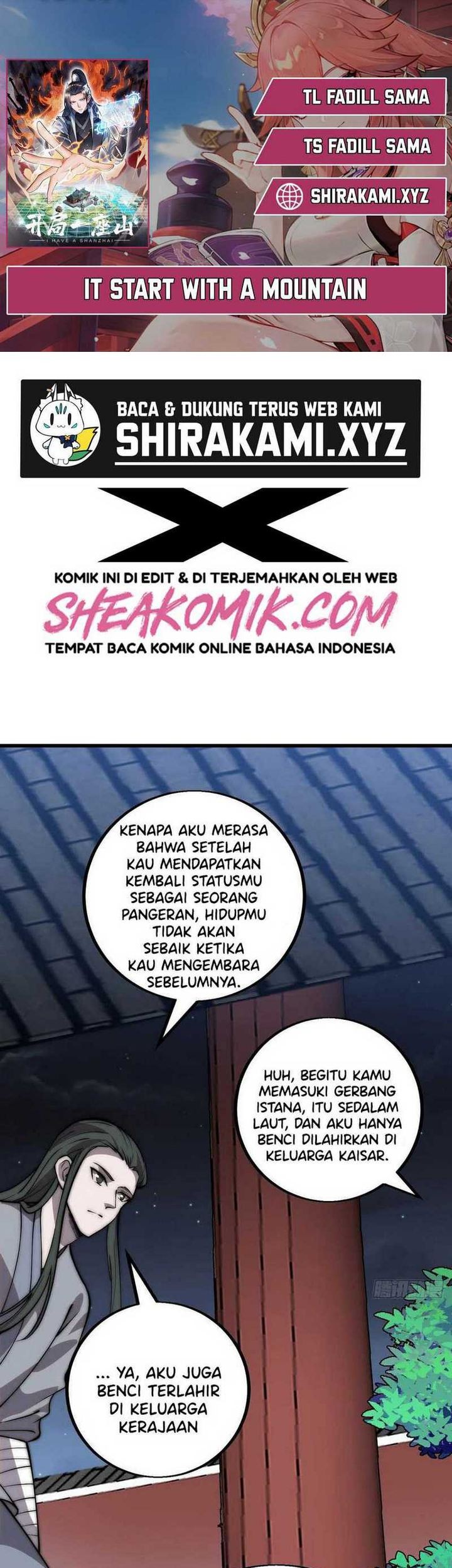Baca Komik It Starts With A Mountain Chapter 417 Gambar 1