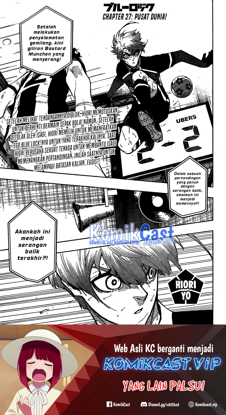 Baca Manga Blue Lock Chapter 237 Gambar 2