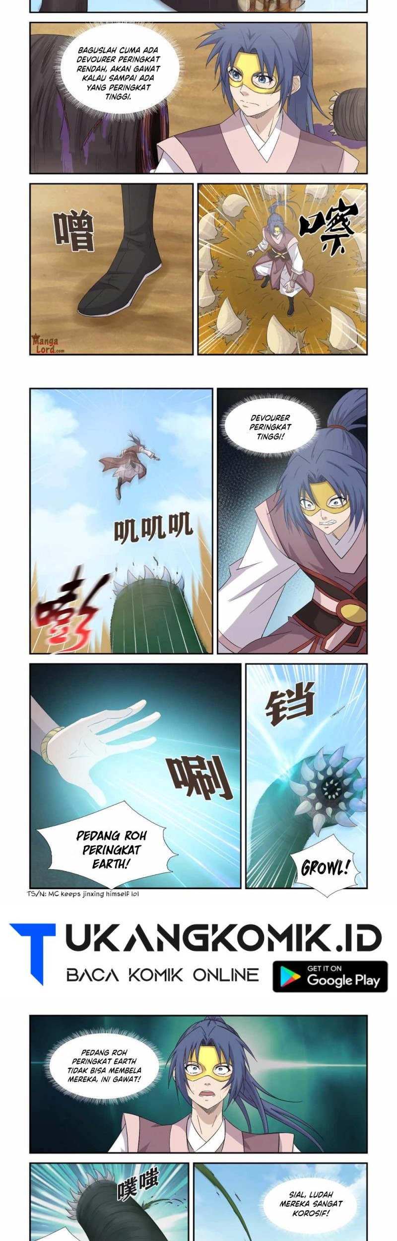 Heaven Defying Sword Chapter 393 Gambar 3