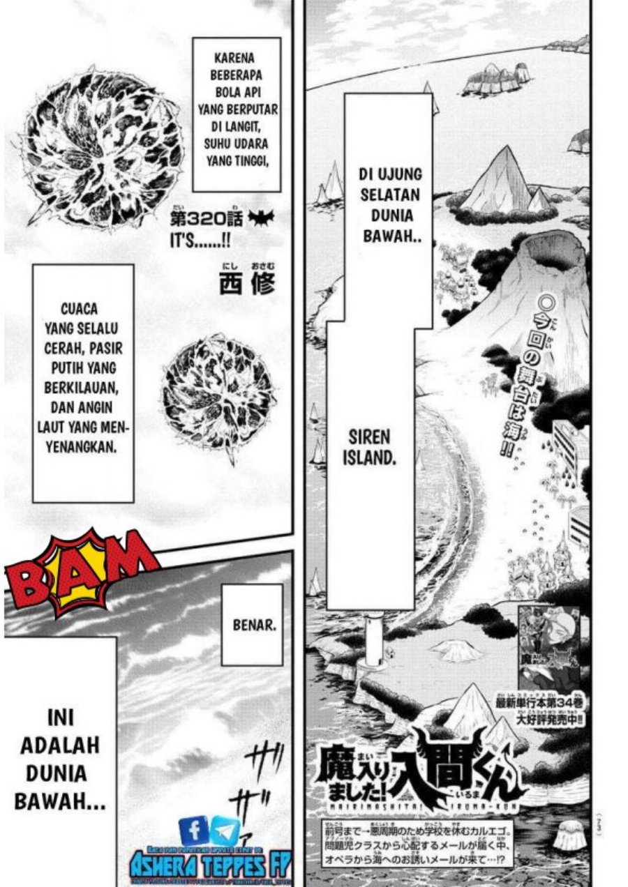 Baca Manga Mairimashita! Iruma-kun Chapter 320 Gambar 2