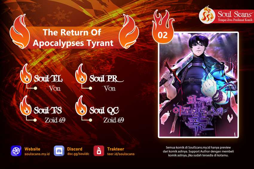 Baca Komik The Return Of Apocalypses Tyrant Chapter 02 Gambar 1