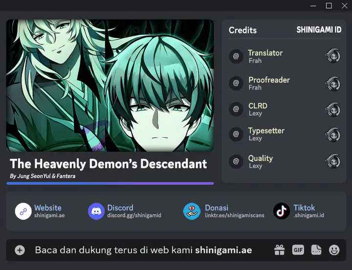 Baca Komik The Heavenly Demon’s Descendant Chapter 03 Gambar 1