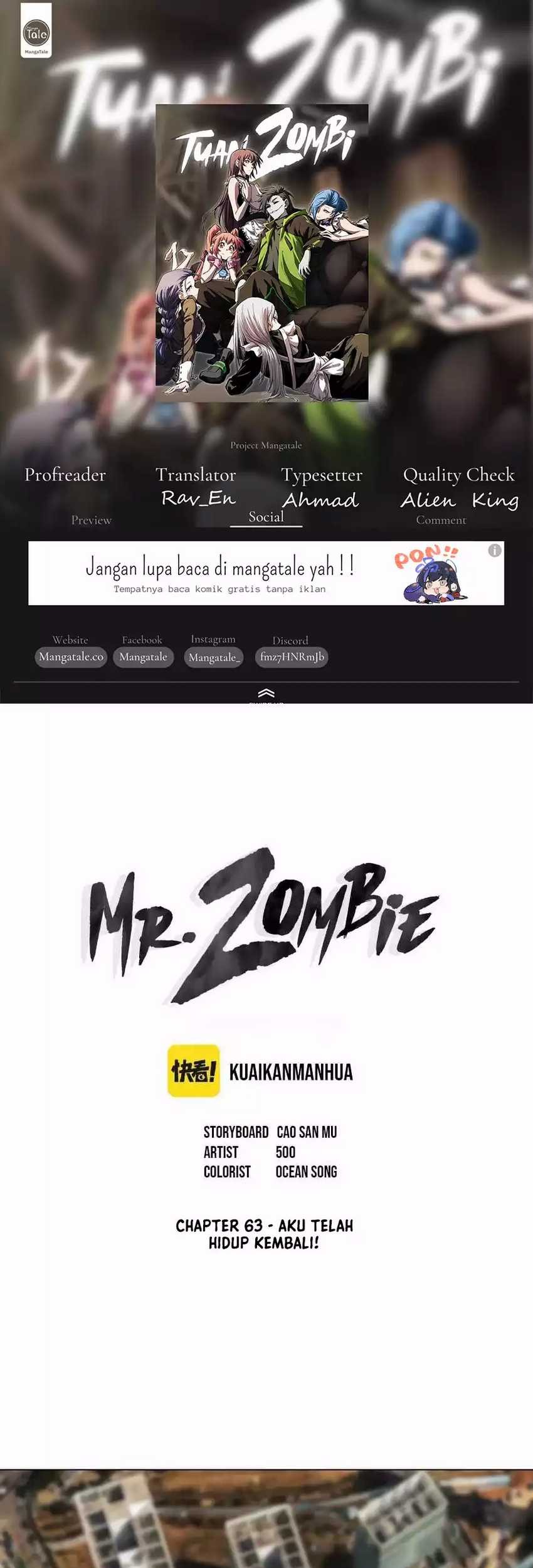 Baca Komik Mr. Zombie Chapter 63 Gambar 1