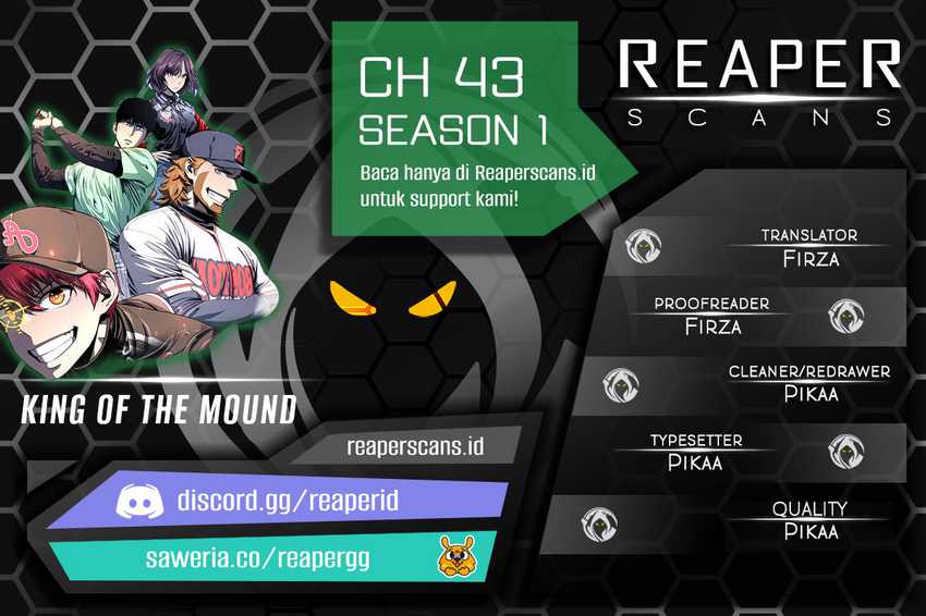 Komik King of The Mound Chapter 43 gambar nomor 1