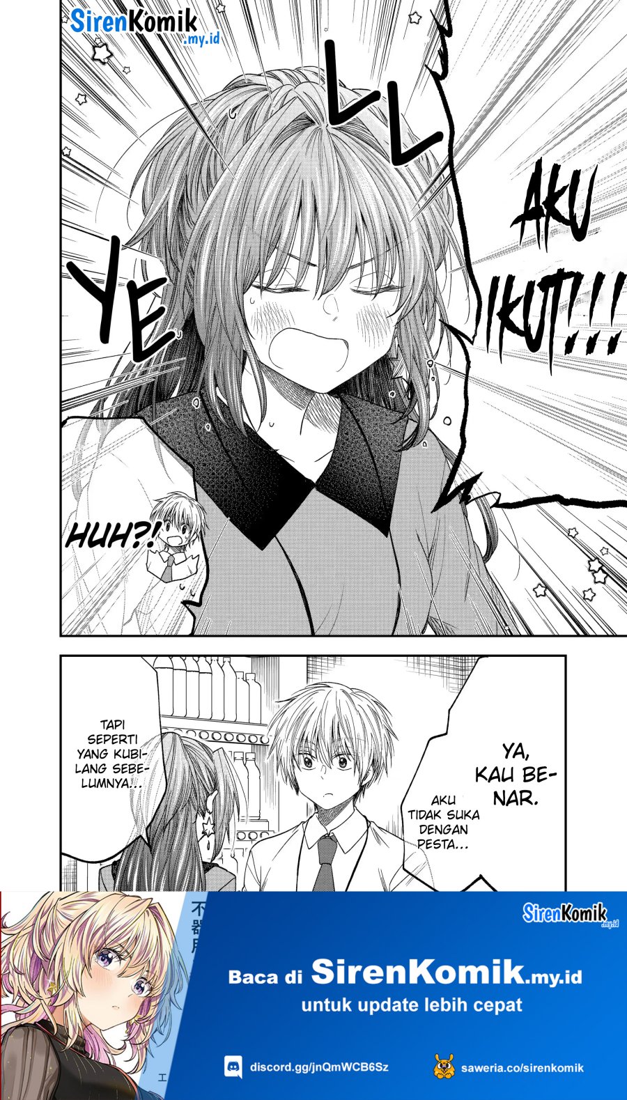 Awkward Senpai Serialization Chapter 50 Gambar 11