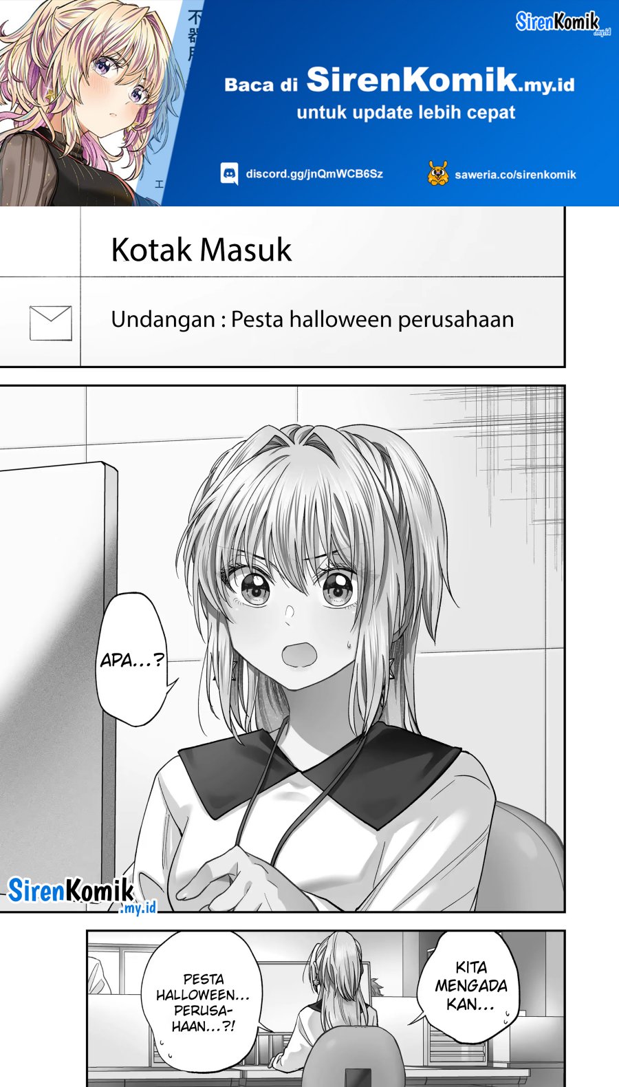Baca Manga Awkward Senpai Serialization Chapter 50 Gambar 2