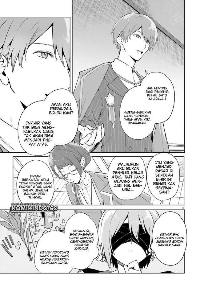 Majutsushi Kunon wa Miete Iru Chapter 18.1 Gambar 12