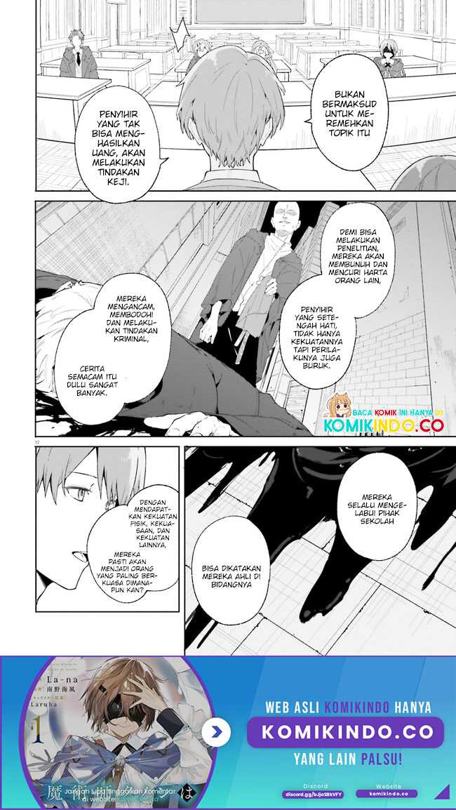 Majutsushi Kunon wa Miete Iru Chapter 18.1 Gambar 13