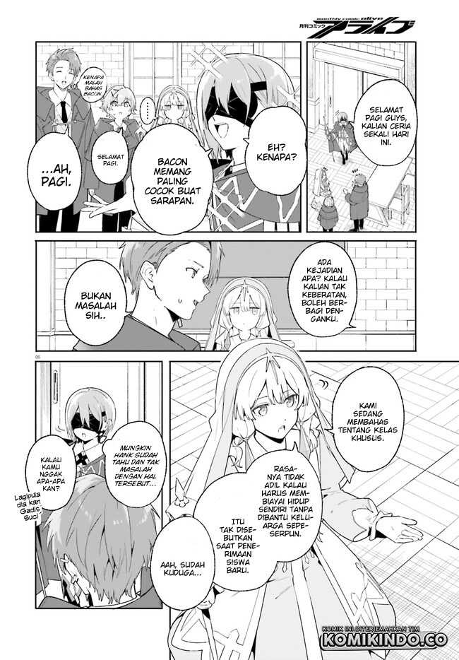 Majutsushi Kunon wa Miete Iru Chapter 18.1 Gambar 7