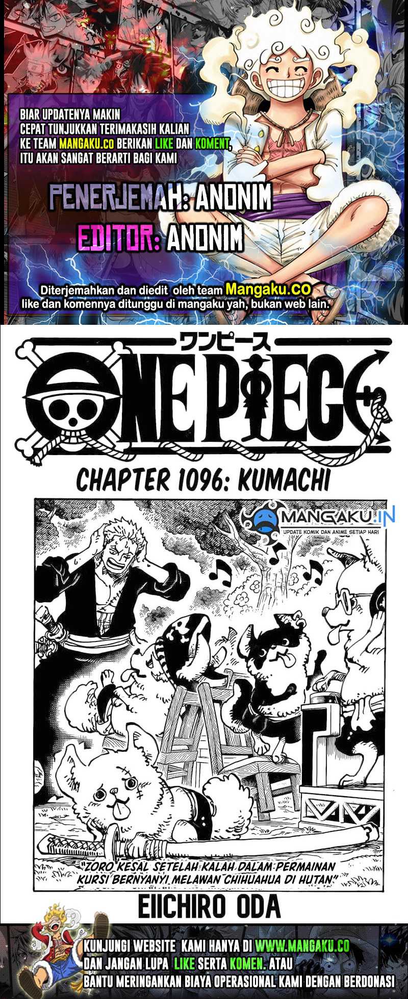 Baca Komik One Piece Chapter 1096 Gambar 1
