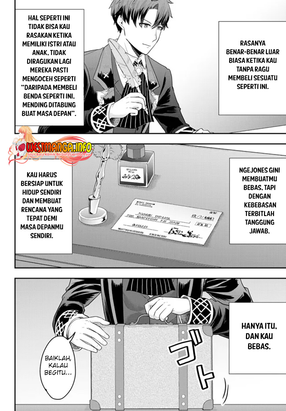 Dokushin Kizoku wa Isekai wo Ouka Suru: Kekkon Shinai Otoko no Yuuga na Ohitori-sama Life Chapter 05 Gambar 21