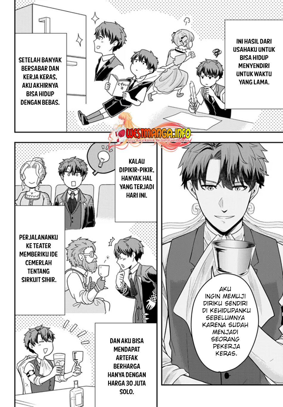 Dokushin Kizoku wa Isekai wo Ouka Suru: Kekkon Shinai Otoko no Yuuga na Ohitori-sama Life Chapter 05 Gambar 29