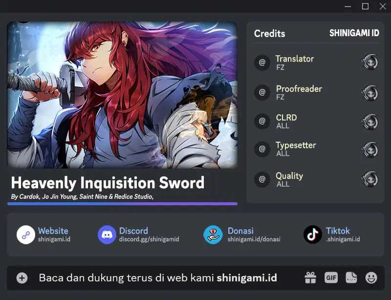 Baca Komik Heavenly Inquisition Sword Chapter 72 Gambar 1