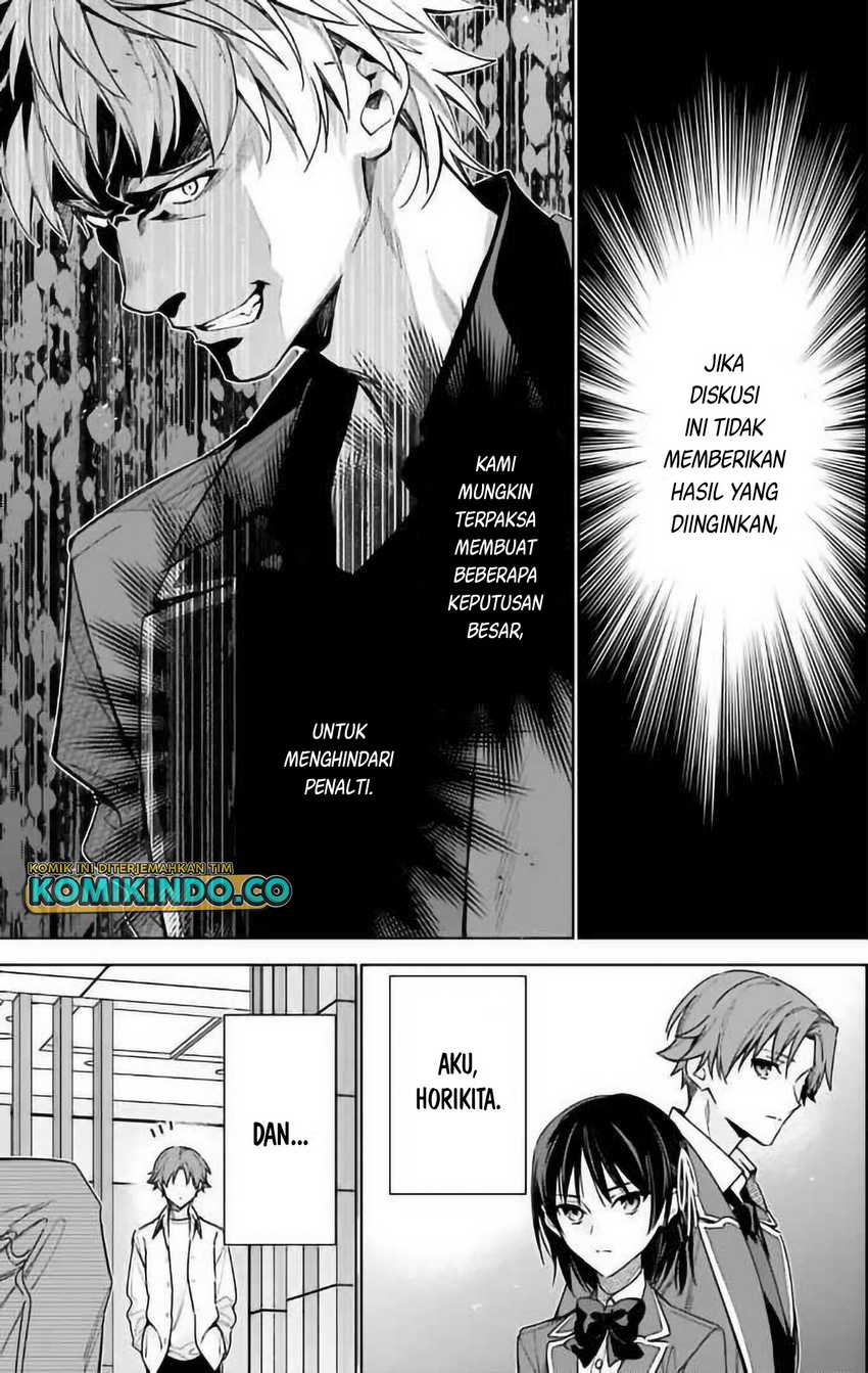 Youkoso Jitsuryoku Shijou Shugi no Kyoushitsu e √Horikita Chapter 13 Gambar 15