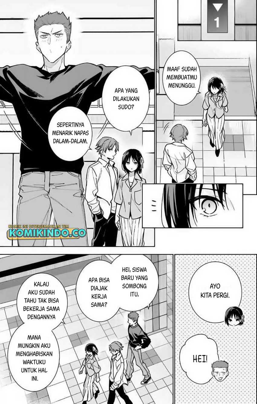 Youkoso Jitsuryoku Shijou Shugi no Kyoushitsu e √Horikita Chapter 13 Gambar 23