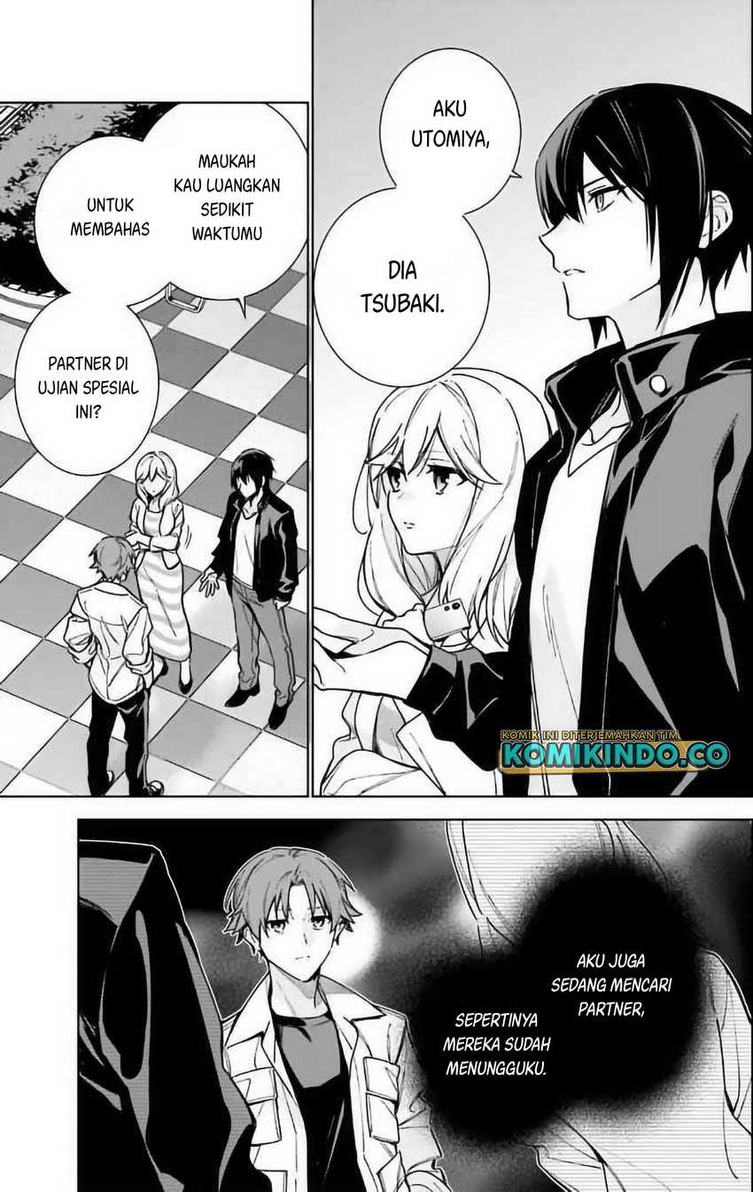 Youkoso Jitsuryoku Shijou Shugi no Kyoushitsu e √Horikita Chapter 13 Gambar 4
