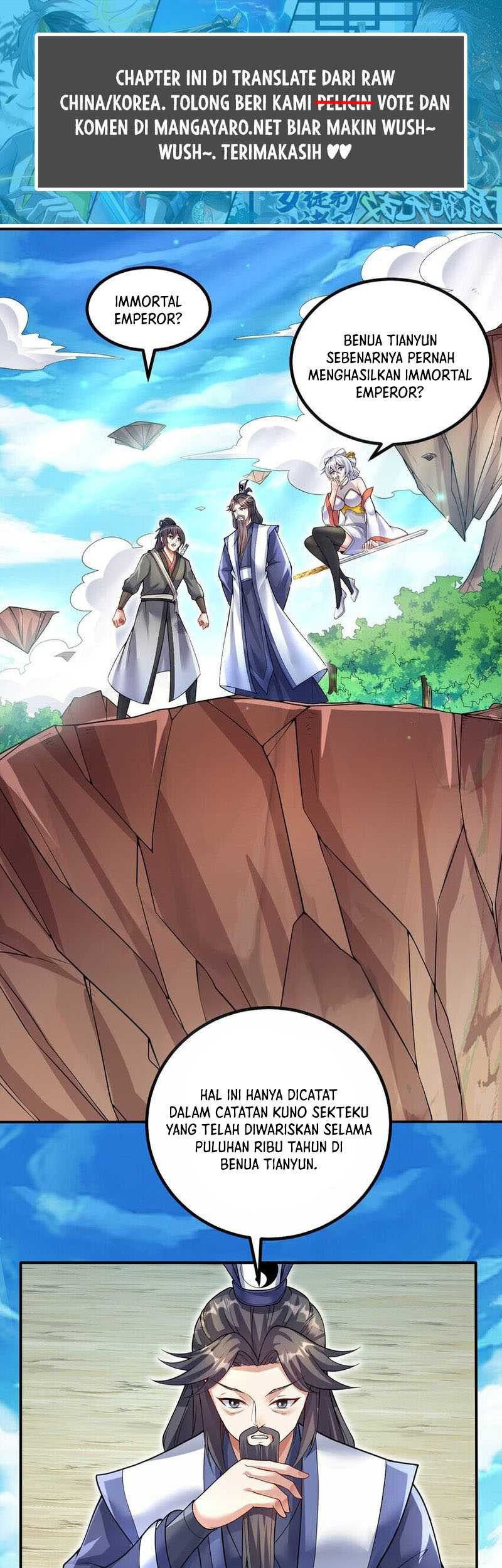 Baca Manhua With a Sword Domain, I Can Become the Sword Saint Chapter 74 Gambar 2