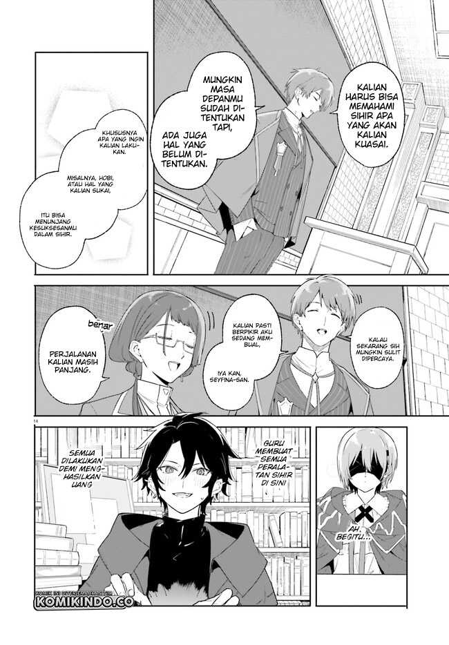 Majutsushi Kunon wa Miete Iru Chapter 18.2 Gambar 3