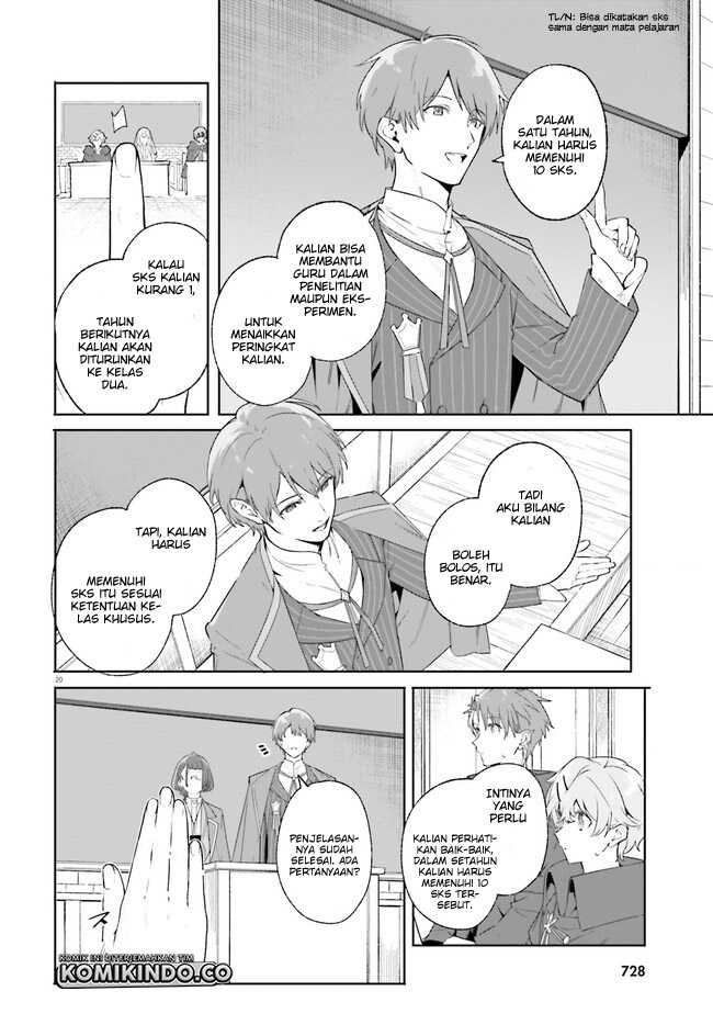 Majutsushi Kunon wa Miete Iru Chapter 18.2 Gambar 9