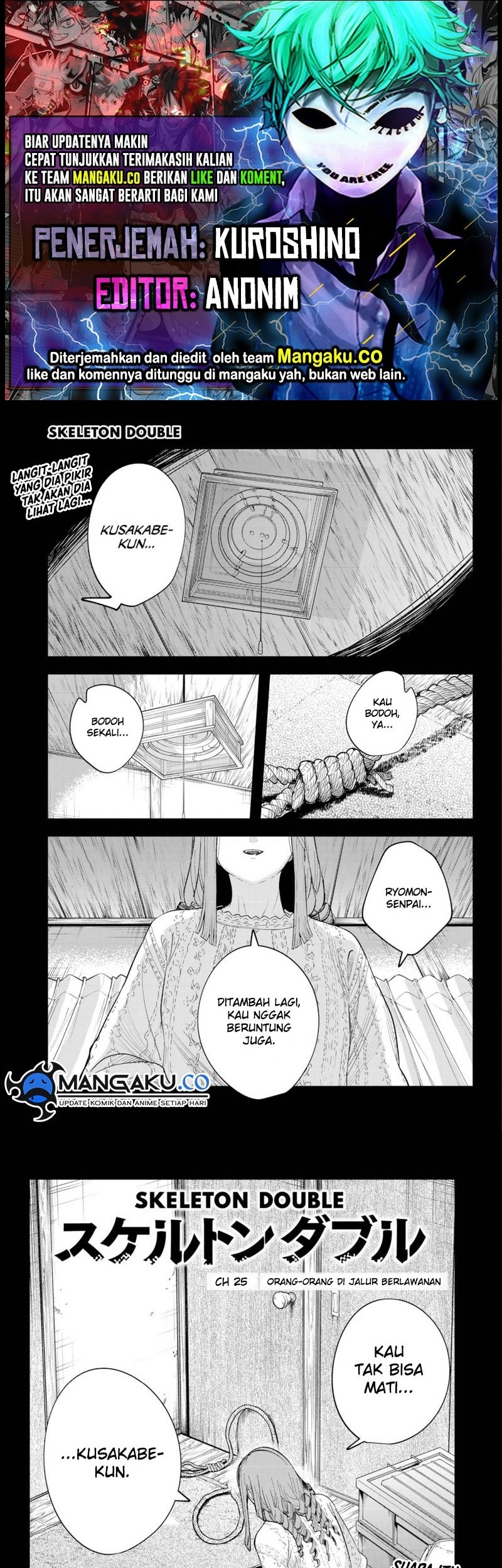 Baca Komik Skeleton Double Chapter 25 Gambar 1